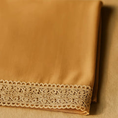 Beige Korean Chiffon - Chaddar