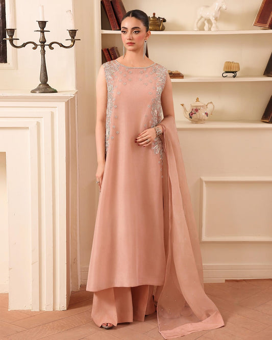 Patel Haze – Luxury Tussar Silk Ensemble