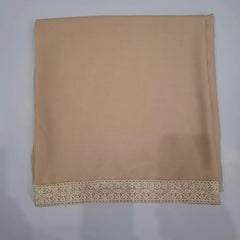 Beige Korean Chiffon - Chaddar