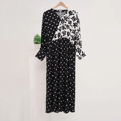 Polka Dots Long Dress