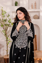 Monochrome 3Pc Winter Dress