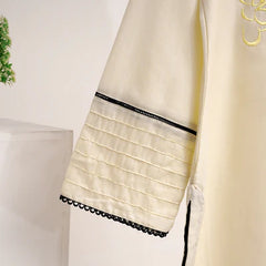 Off White Lawn 2-Piece Suit