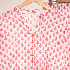 Pink Printed Lawn Coord Set