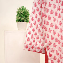 Pink Printed Lawn Coord Set