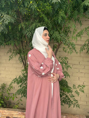 Dania's Floral Abaya 2pc (13-14-15-16)
