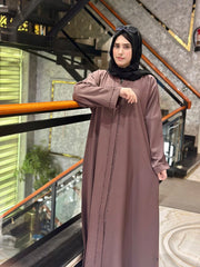 Elegant Embellished Abaya-131