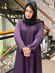 Elegant Embellished Abaya-131