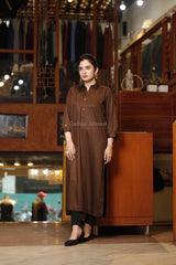 Choco Brown Attire Boutique Garments