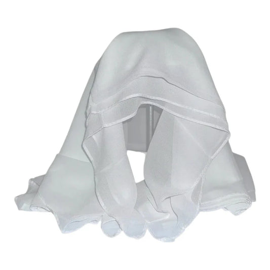 Georgette - Premium White
