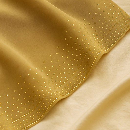 Cinnamon Plain Korean Chiffon - Chaddar
