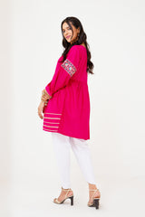 Gul - PRET KURTI - CASUAL TOP - CASUAL SHIRT - KURTI noorangi