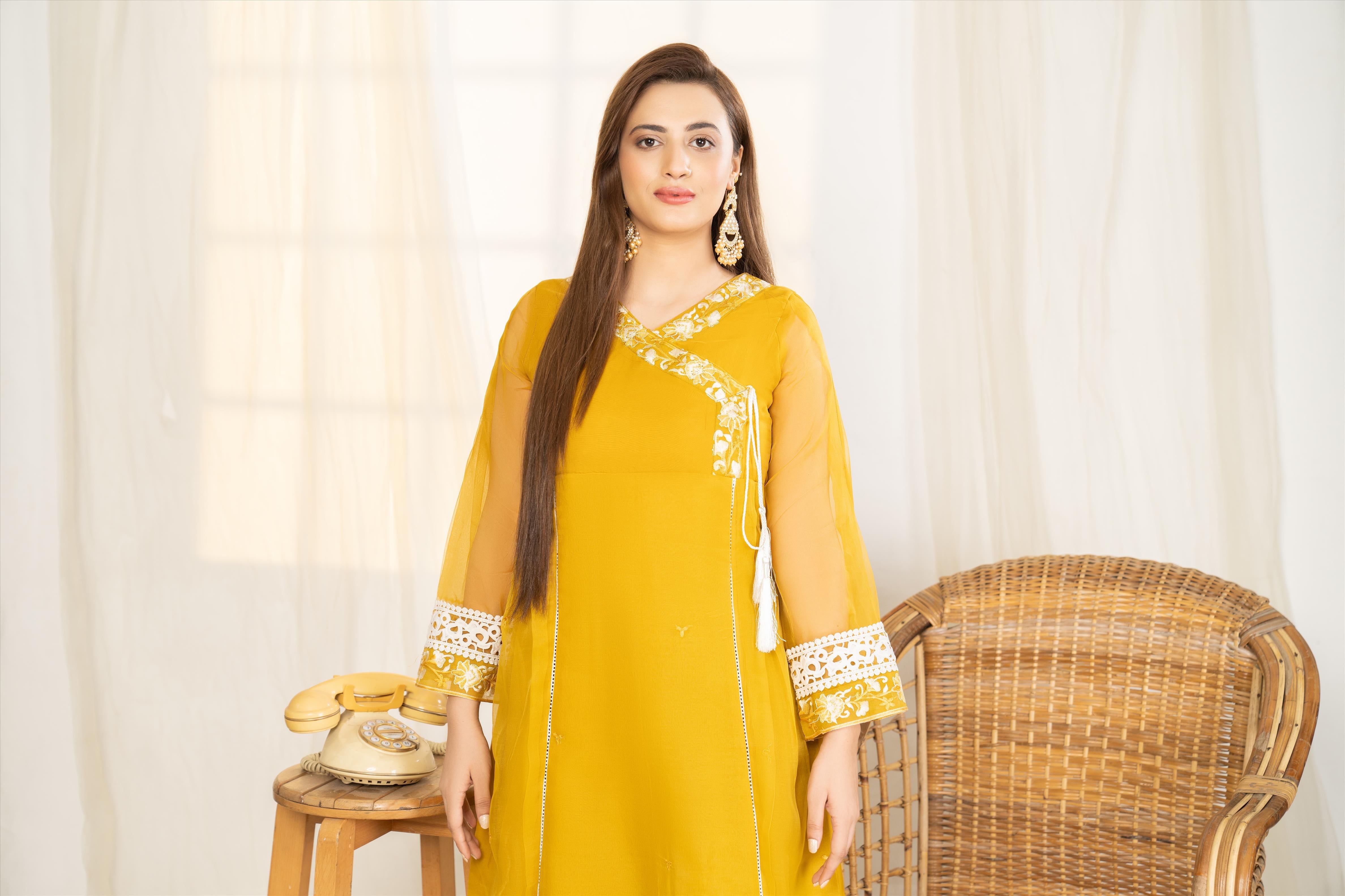 Mimosa - Winter Festive Collection 2022 By Noorangi noorangi