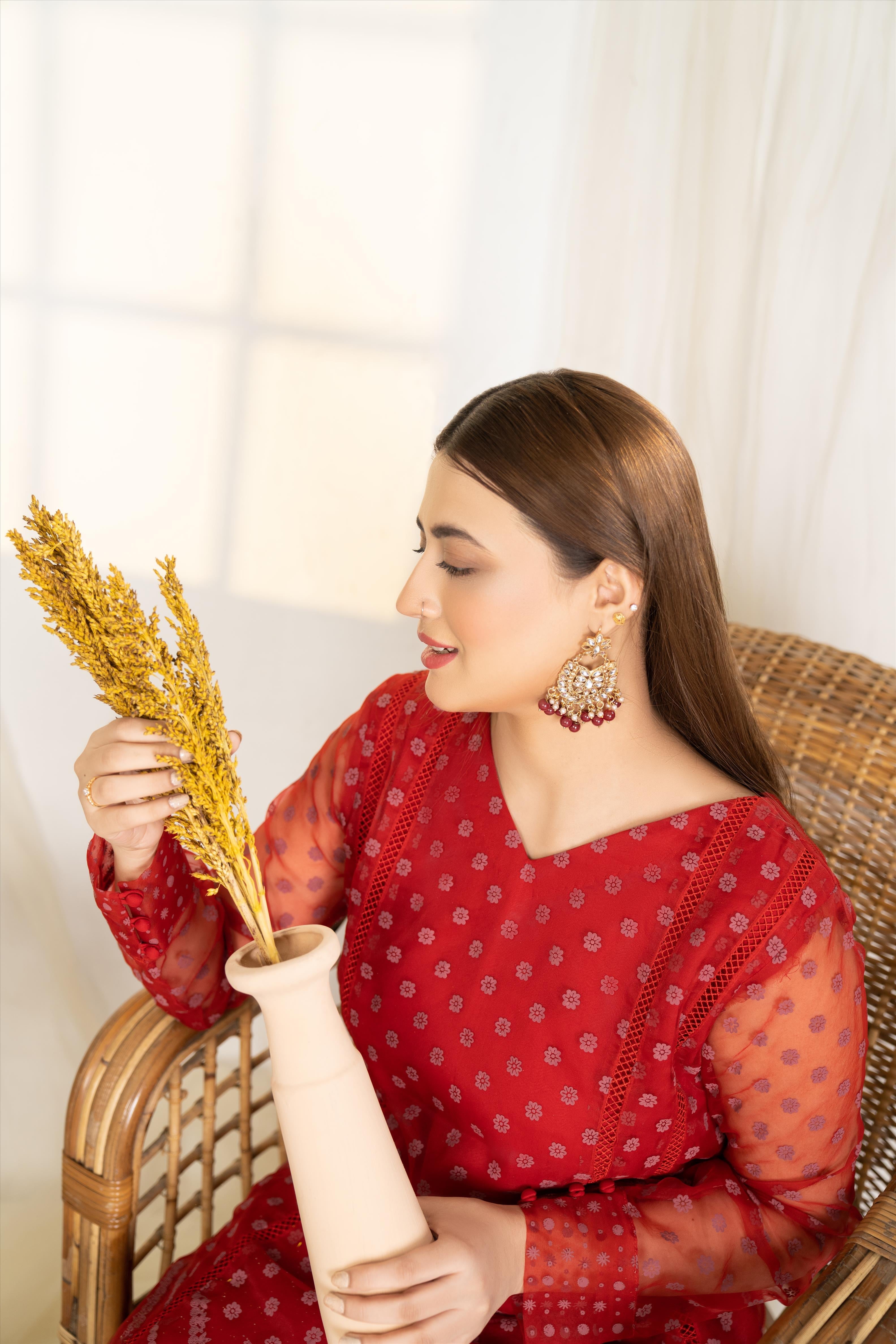 Surkhi - Winter Festive Collection 2022 By Noorangi noorangi