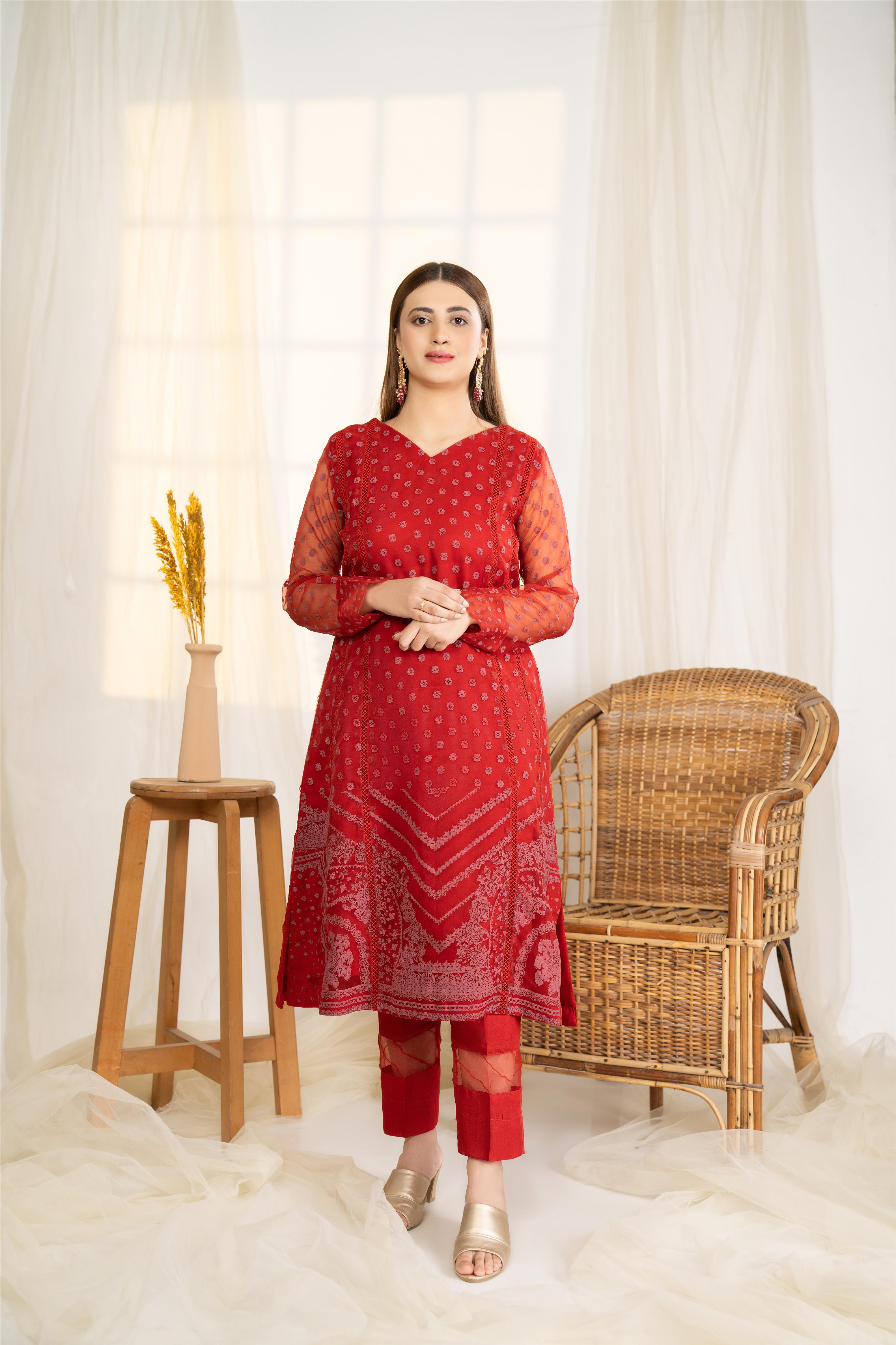 Surkhi - Winter Festive Collection 2022 By Noorangi noorangi