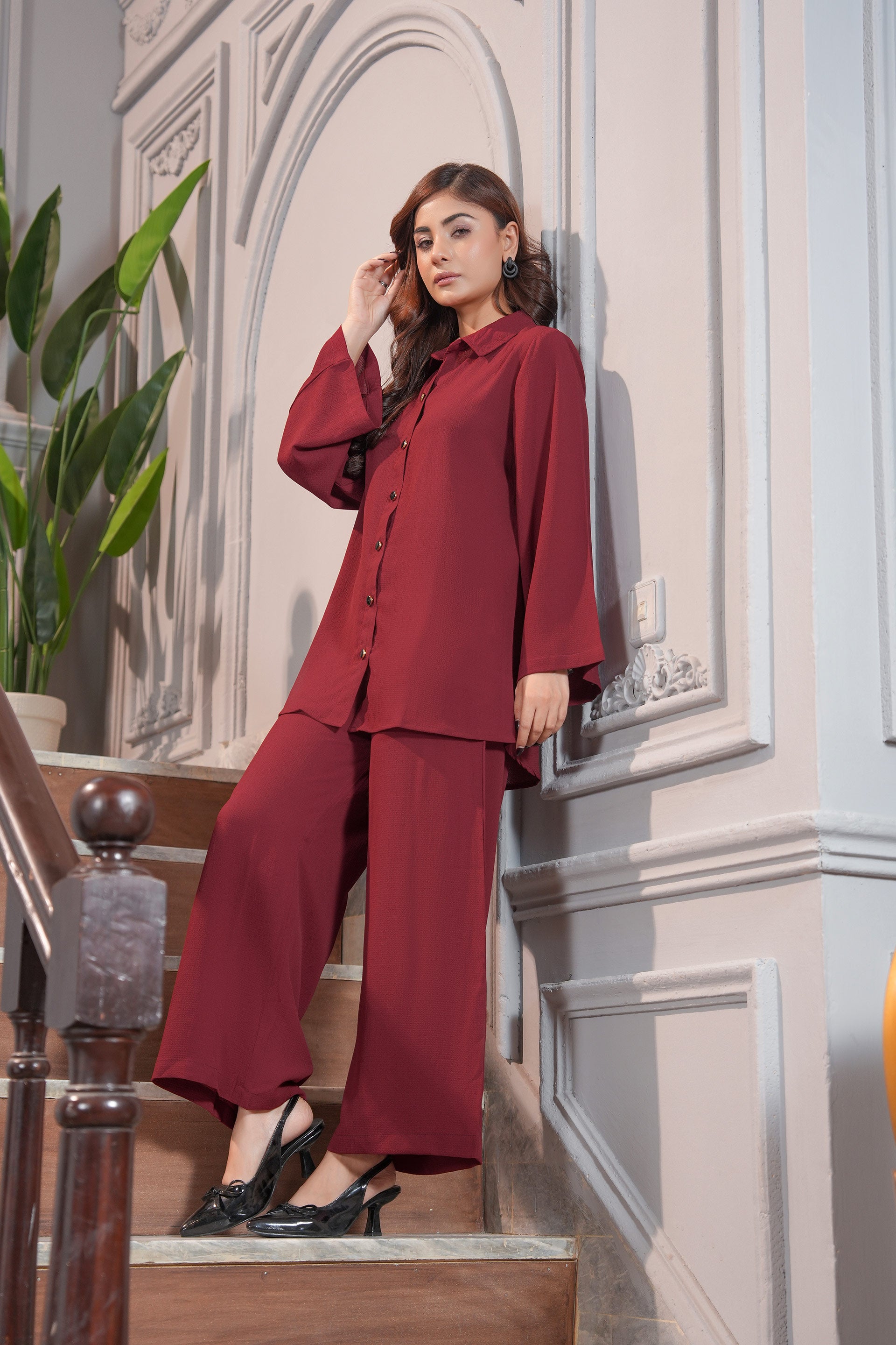 MEHROON ROYAL ELEGANCE Secondary image