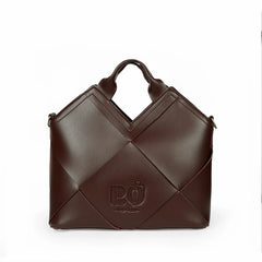 Chocolate Brown Handbag for Women Premium Structured Bag