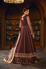 Mariana – Noorangi – Net – Raw Silk
