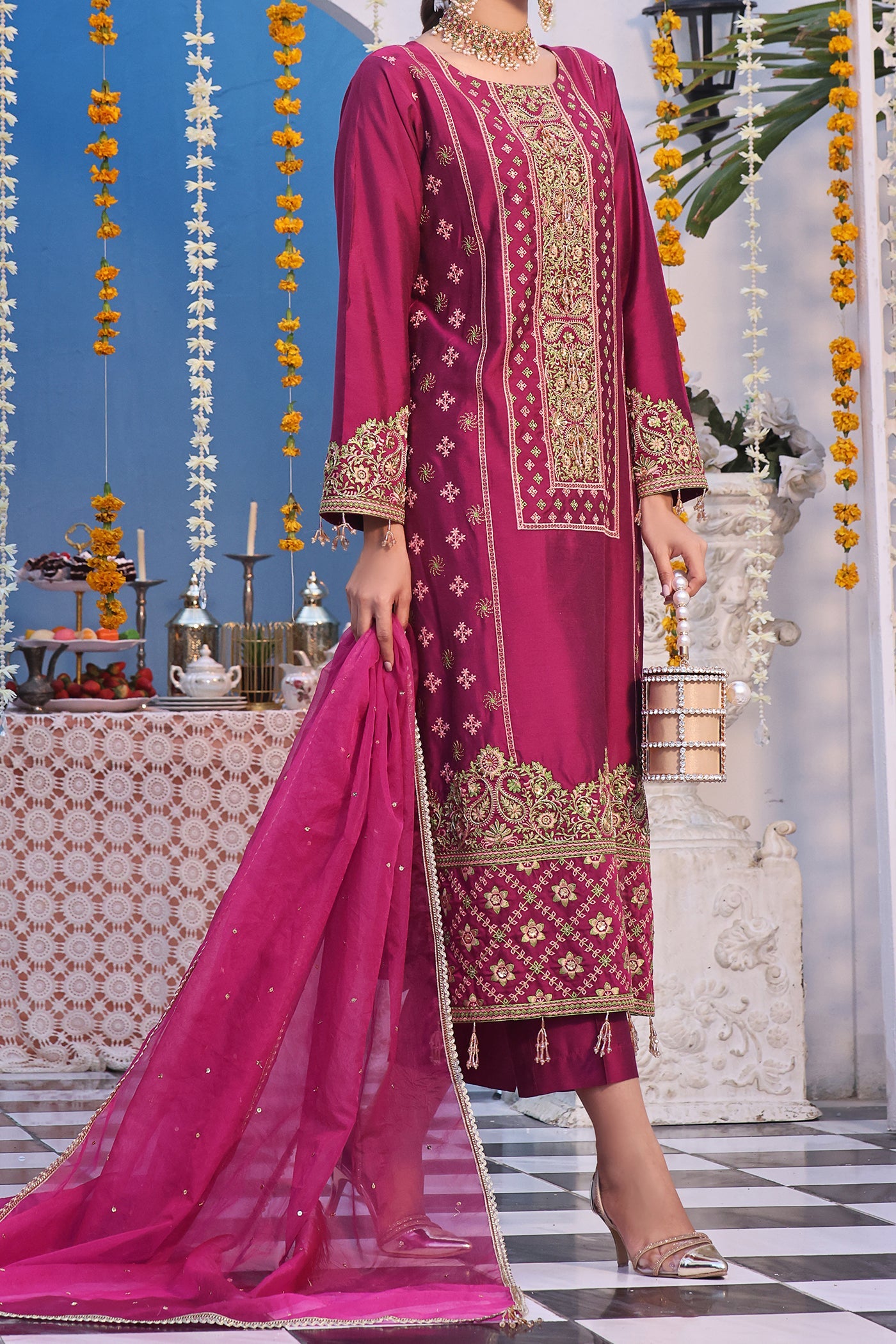 Bahar | Cotton Silk | 3-Piece MTO Secondary image
