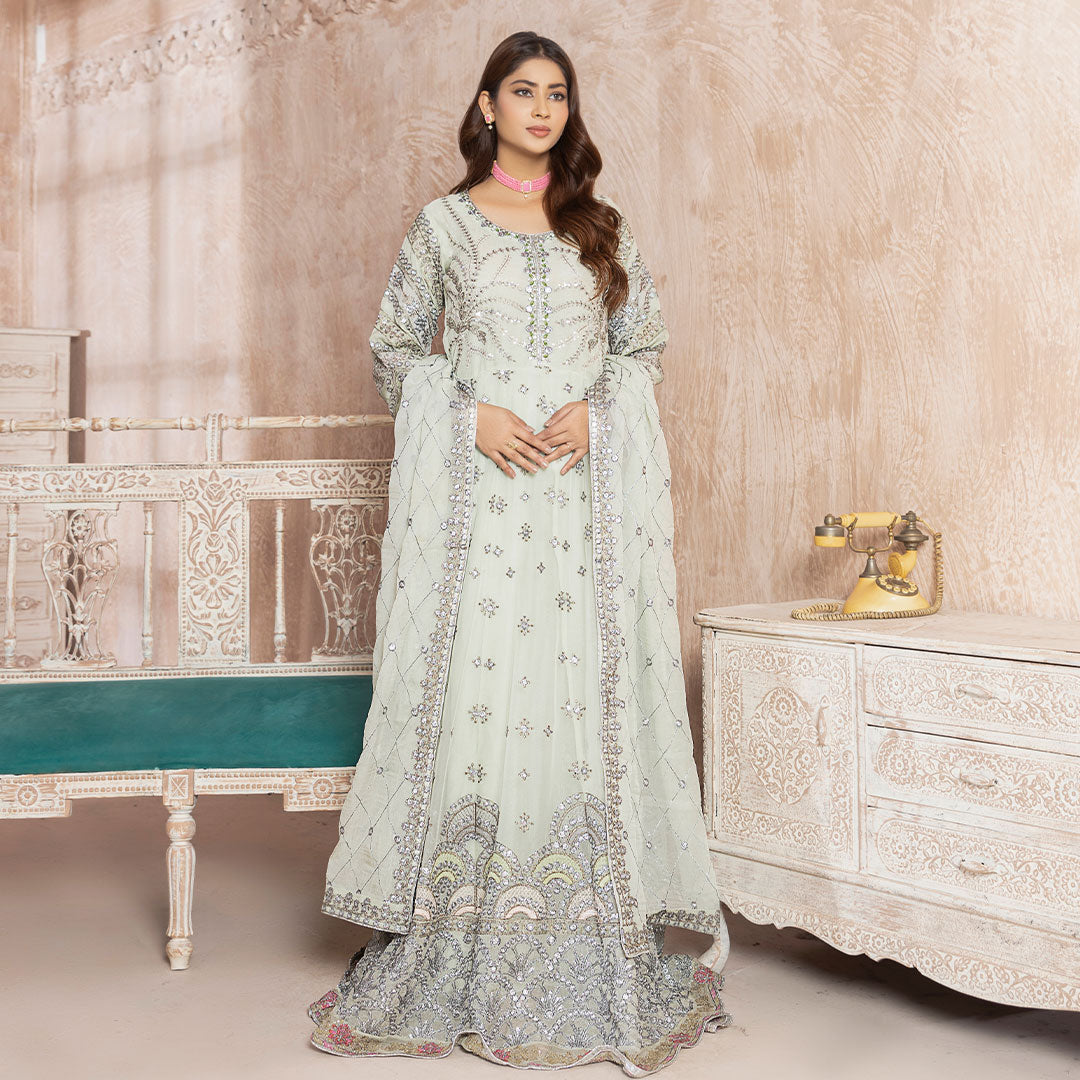 Jade Jewel - Blooming Threads By Noorangi Flat 30% Off Main image