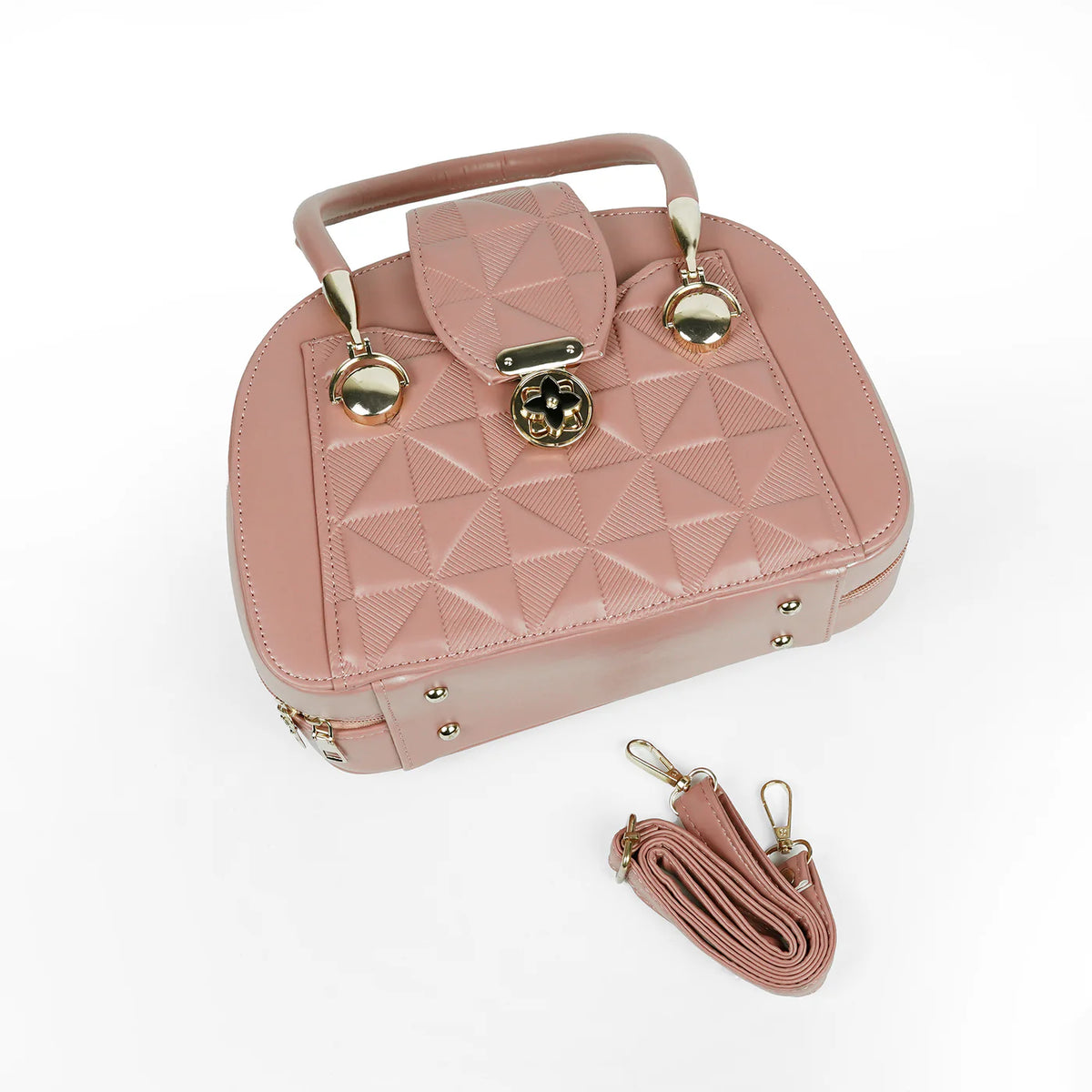 Pink Quilt Handbag