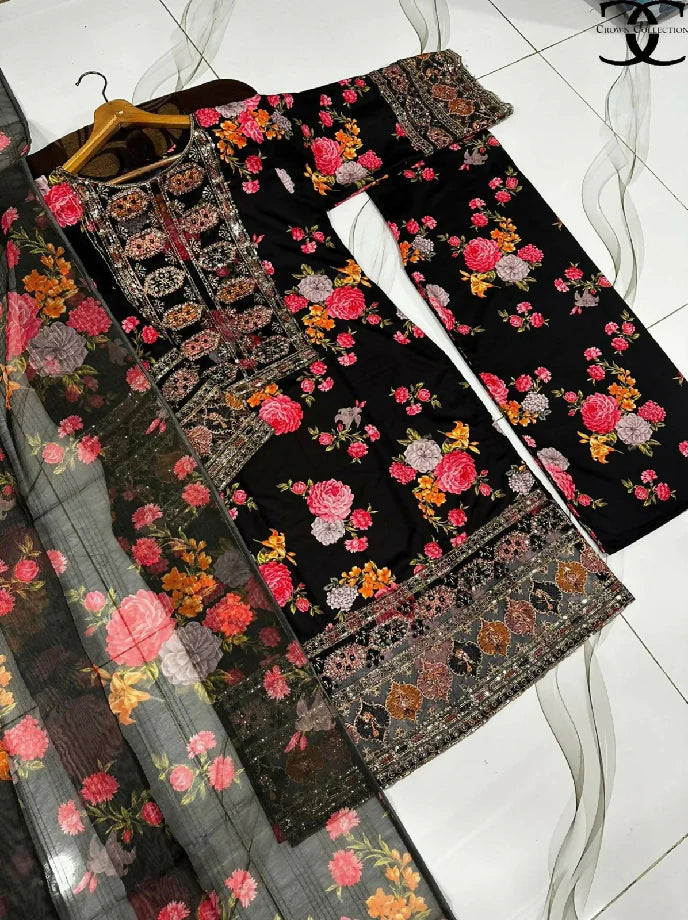Embroidery lawn collection
