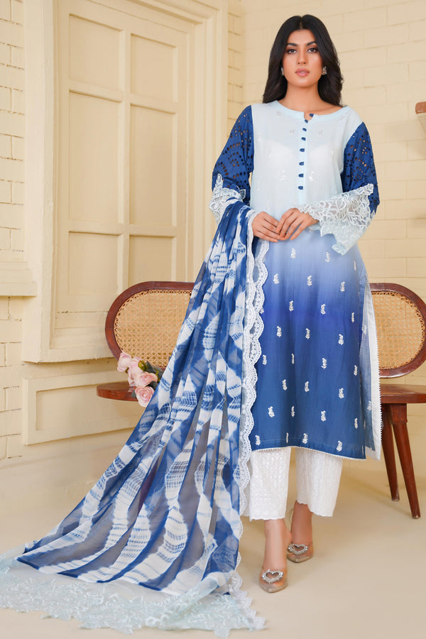 Ocean – A Captivating Ensemble from the Floral Whisper Collection