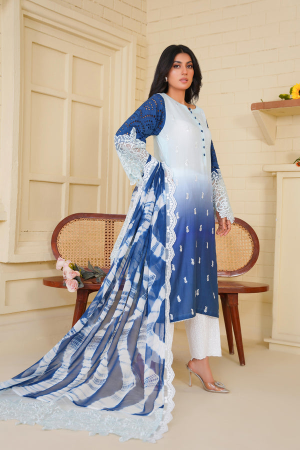 Ocean – A Captivating Ensemble from the Floral Whisper Collection