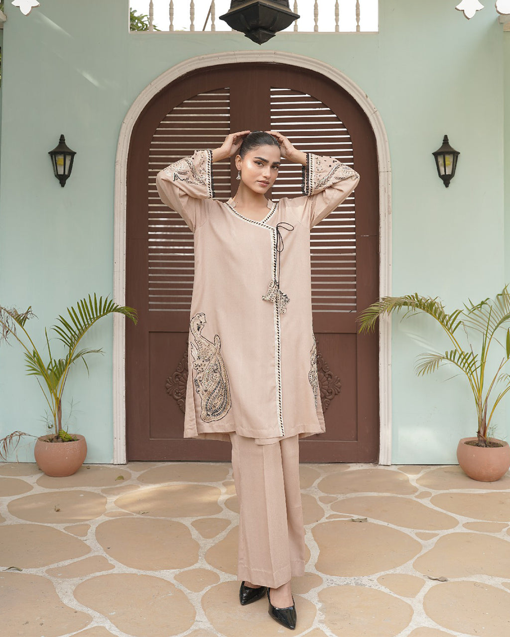 Whisper 2 Piece Embroidered
