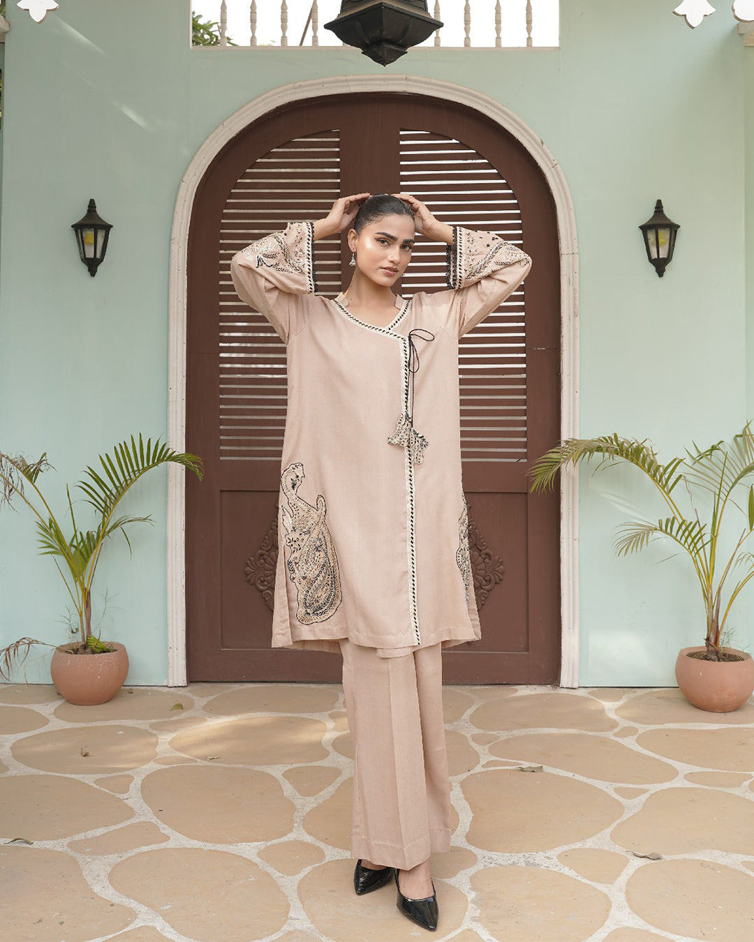 Whisper 2 Piece Embroidered
