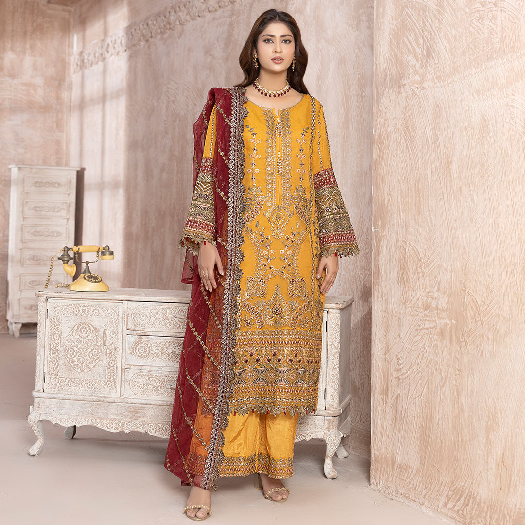 Copper Gleam - Blooming Threads By Noorangi Flat 30 % Off Main image