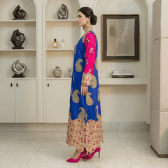 Hoor Blue Kaftan