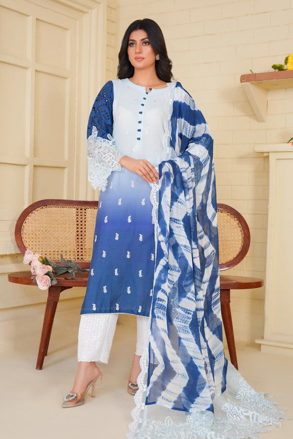 Ocean – A Captivating Ensemble from the Floral Whisper Collection