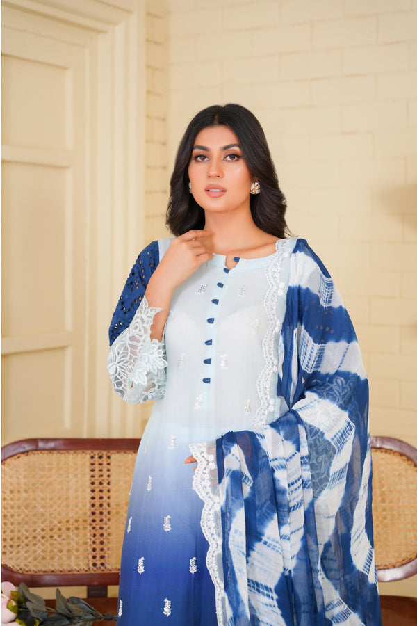 Ocean – A Captivating Ensemble from the Floral Whisper Collection