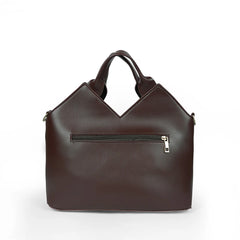Chocolate Brown Handbag for Women Premium Structured Bag
