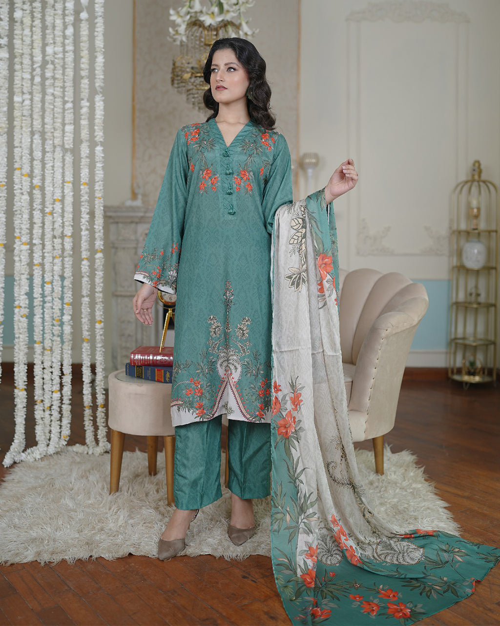 Meadow 2 Piece Printed