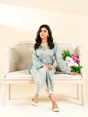 EMBROIDERED CHIKANKARI LAWN SHIRT