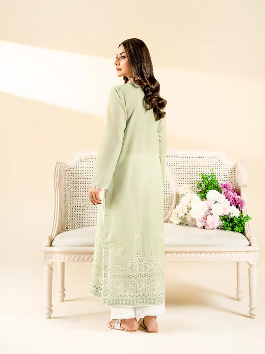 EMBROIDERED CHIKANKARI LAWN SHIRT