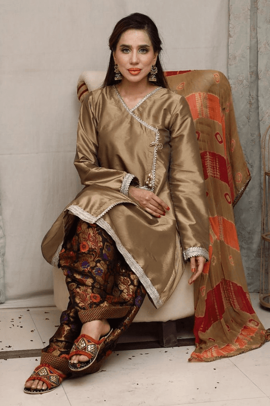 Angrakha Shalwar Kameez