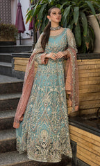 𝐌𝐀𝐇𝐑𝐎𝐔𝐒𝐇 – Noorangi- Wedding Dress