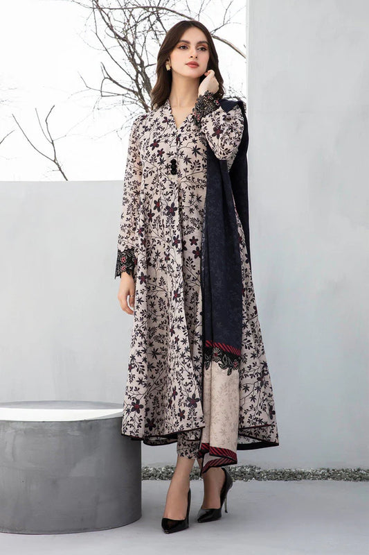 Rimash 03 Pc Winter Dress