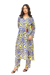 02 Piece Digital Printed Lawn Suit – Elegant Summer Wear