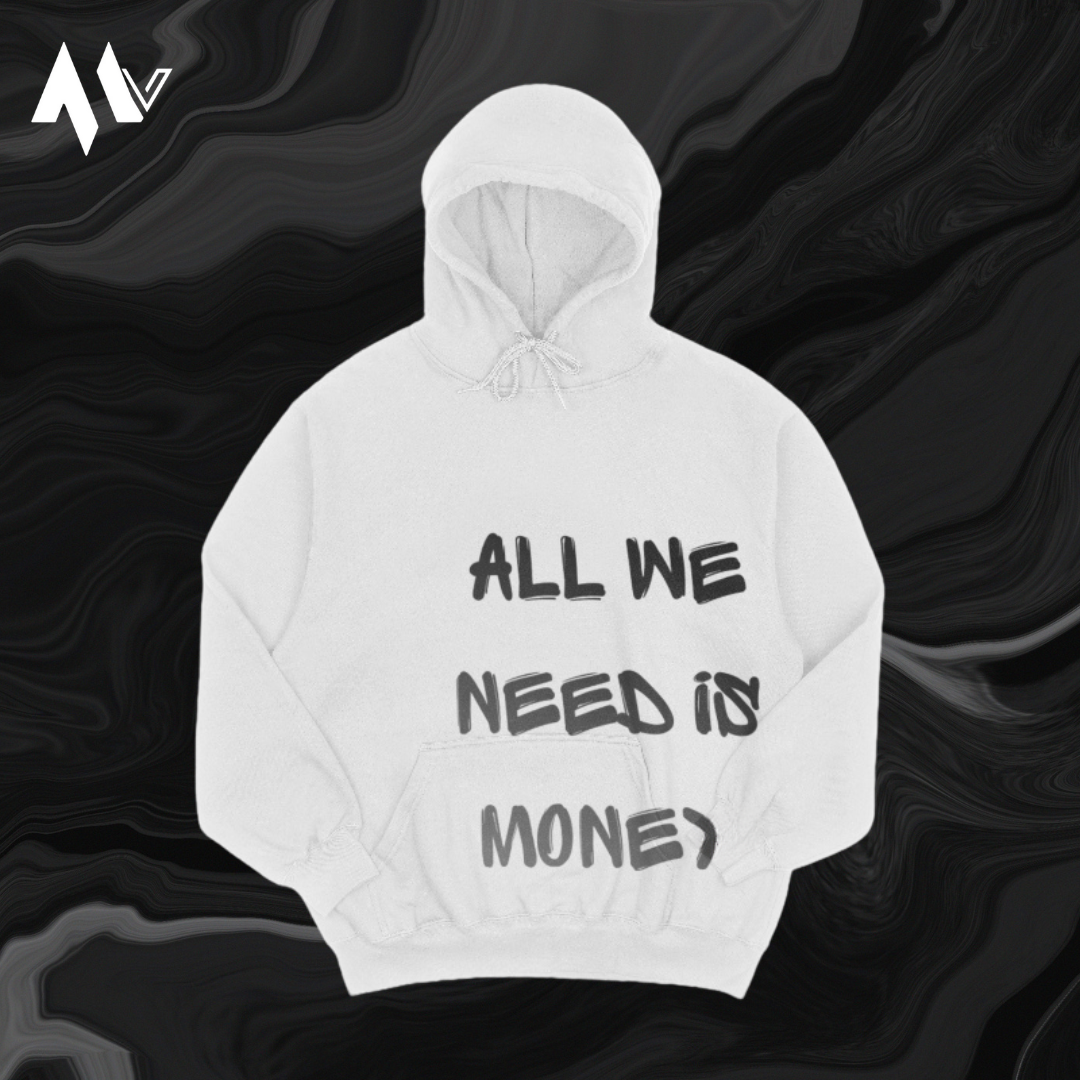 All we need is Money Hoodie Secondary image