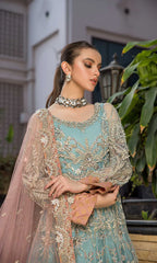 𝐌𝐀𝐇𝐑𝐎𝐔𝐒𝐇 – Noorangi- Wedding Dress