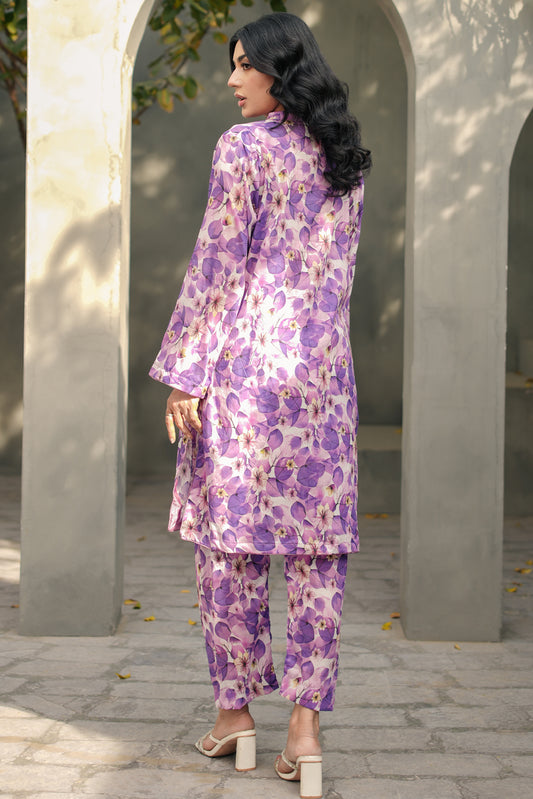 02 Piece Digital Printed Lawn Suit – Elegant Summer Wear