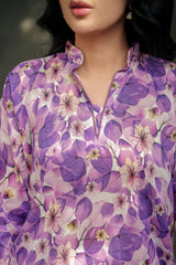 02 Piece Digital Printed Lawn Suit – Elegant Summer Wear