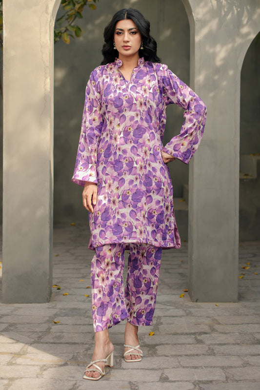 02 Piece Digital Printed Lawn Suit – Elegant Summer Wear