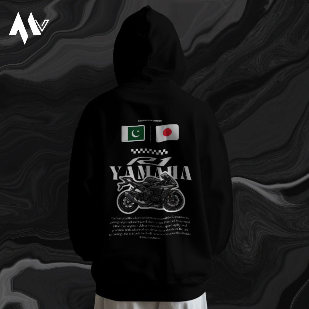 Yamaha R-1 Hoodie Secondary image