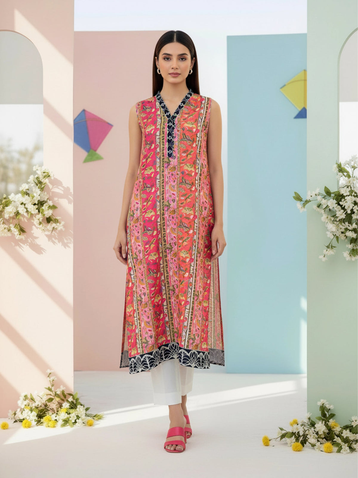 BLENDED LAWN SHIRT