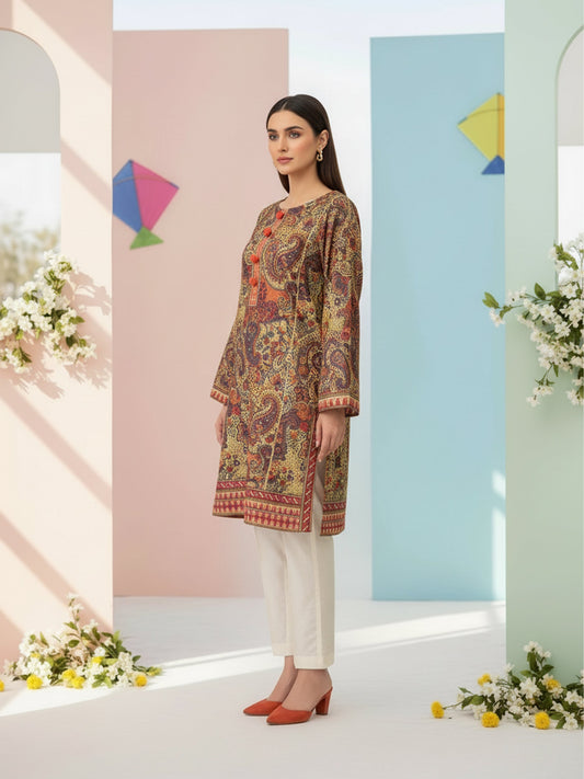BLENDED LAWN SHIRT