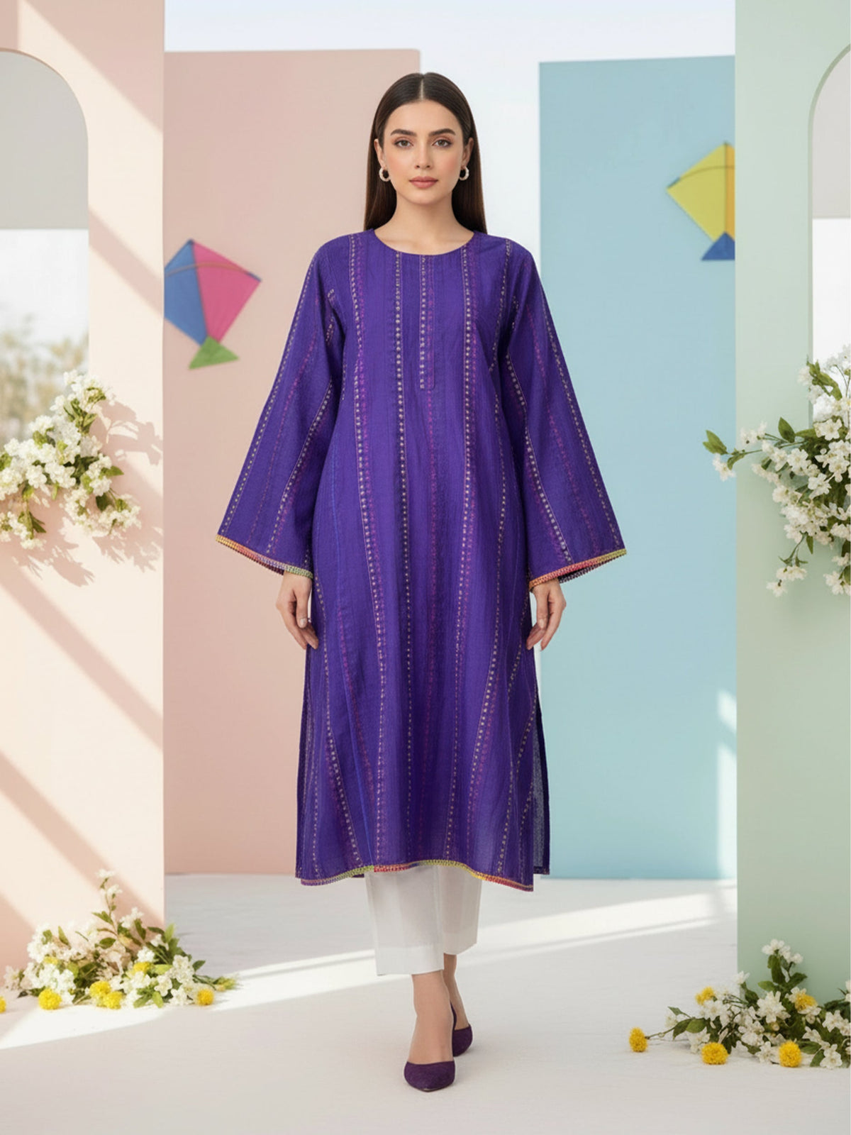 DYED JACQUARD SHIRT